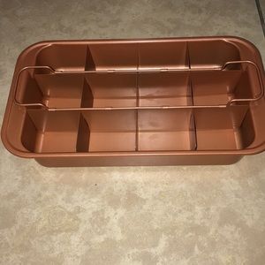 ⚡️Copper Chef Baking Pan with Dividers!